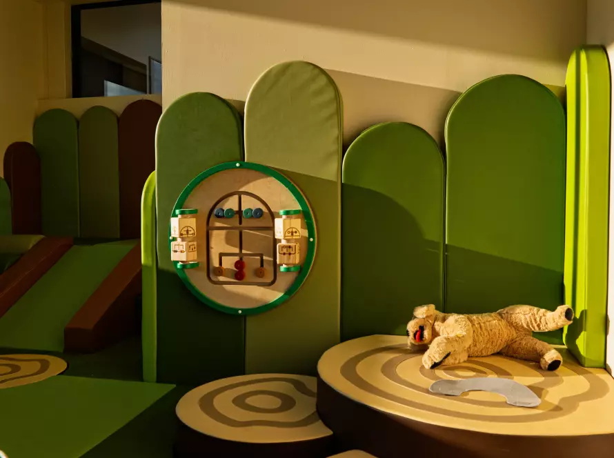 Coin motricité pour les enfants de 6 à 24 mois